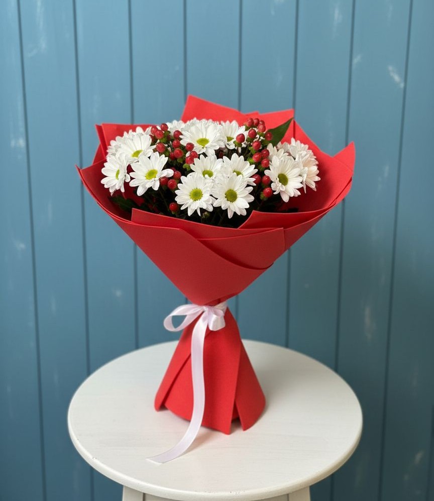 Букет цветов из: Хризантемы в Можайске