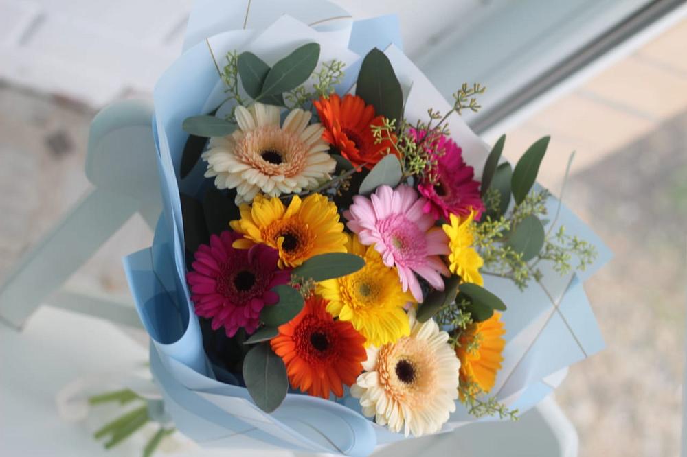 Букет цветов из: Герберы в Можайске