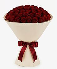 Букет 101 Бордовая роза Блэк Бакарра #REPLACE_PRED# Можайске