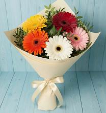 Букет цветов из:  Герберы в Можайске