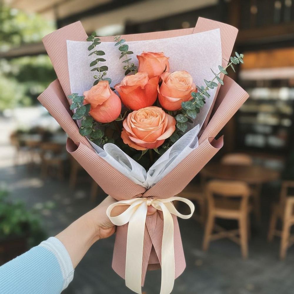 Букет цветов из: Розы в Можайске