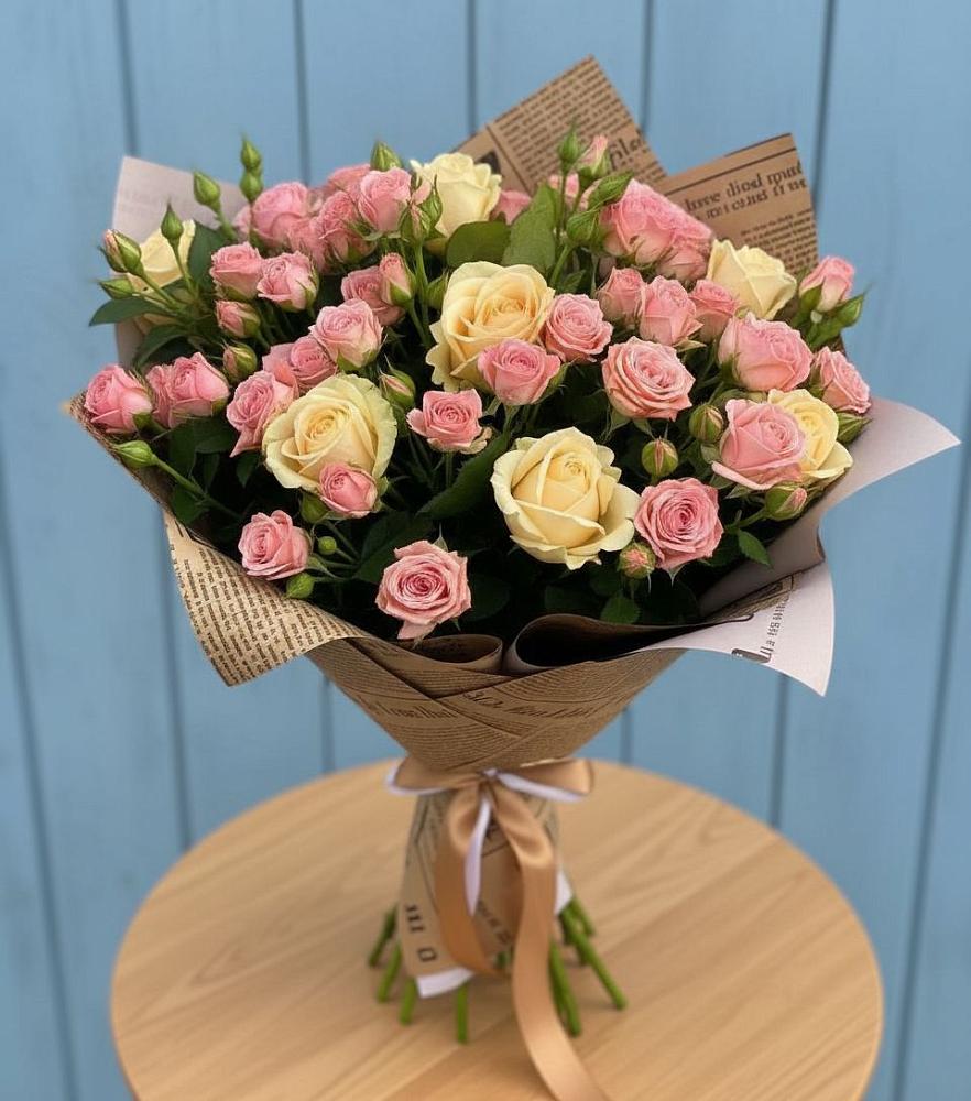 Букет цветов из: Розы в Можайске