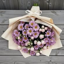 Букет цветов из:  Розы и Хризантемы #REPLACE_PRED# Можайске