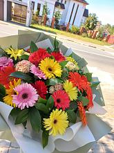 Букет цветов из:  Герберы #REPLACE_PRED# Можайске