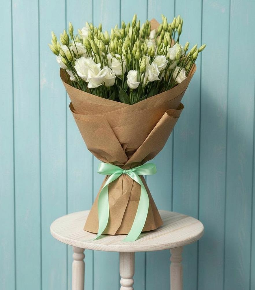 Букет цветов из: Лизиантусы в Можайске