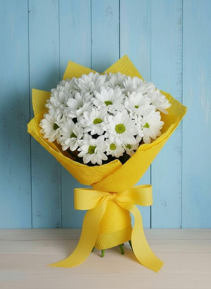 Букет цветов из: Хризантемы в Можайске