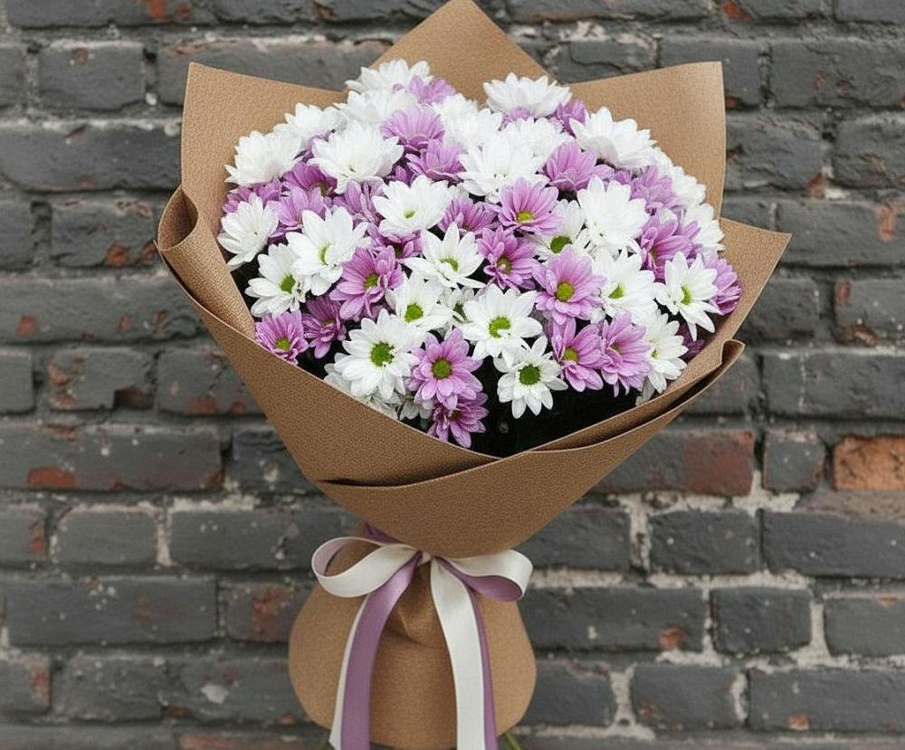 Букет цветов из: Хризантемы в Можайске